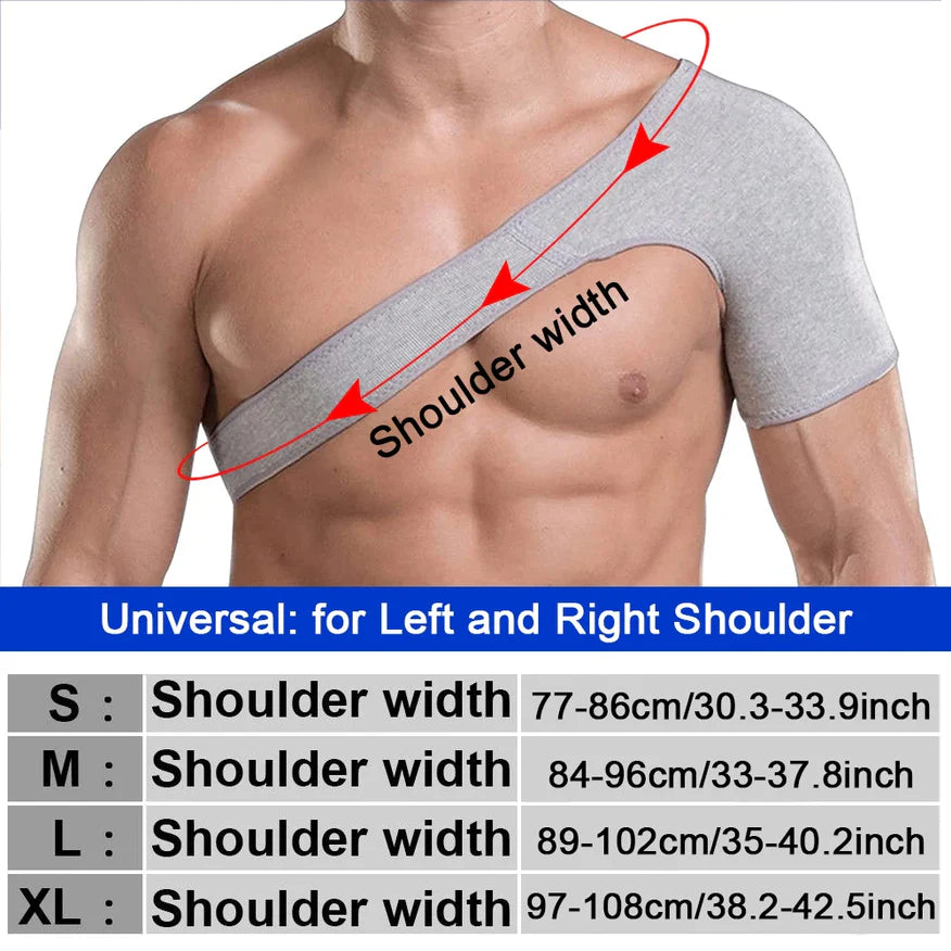 Premium Compresfit Bamboo Shoulder Brace (Universal Fit Left/Right)