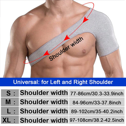 Premium Compresfit Bamboo Shoulder Brace (Universal Fit Left/Right)